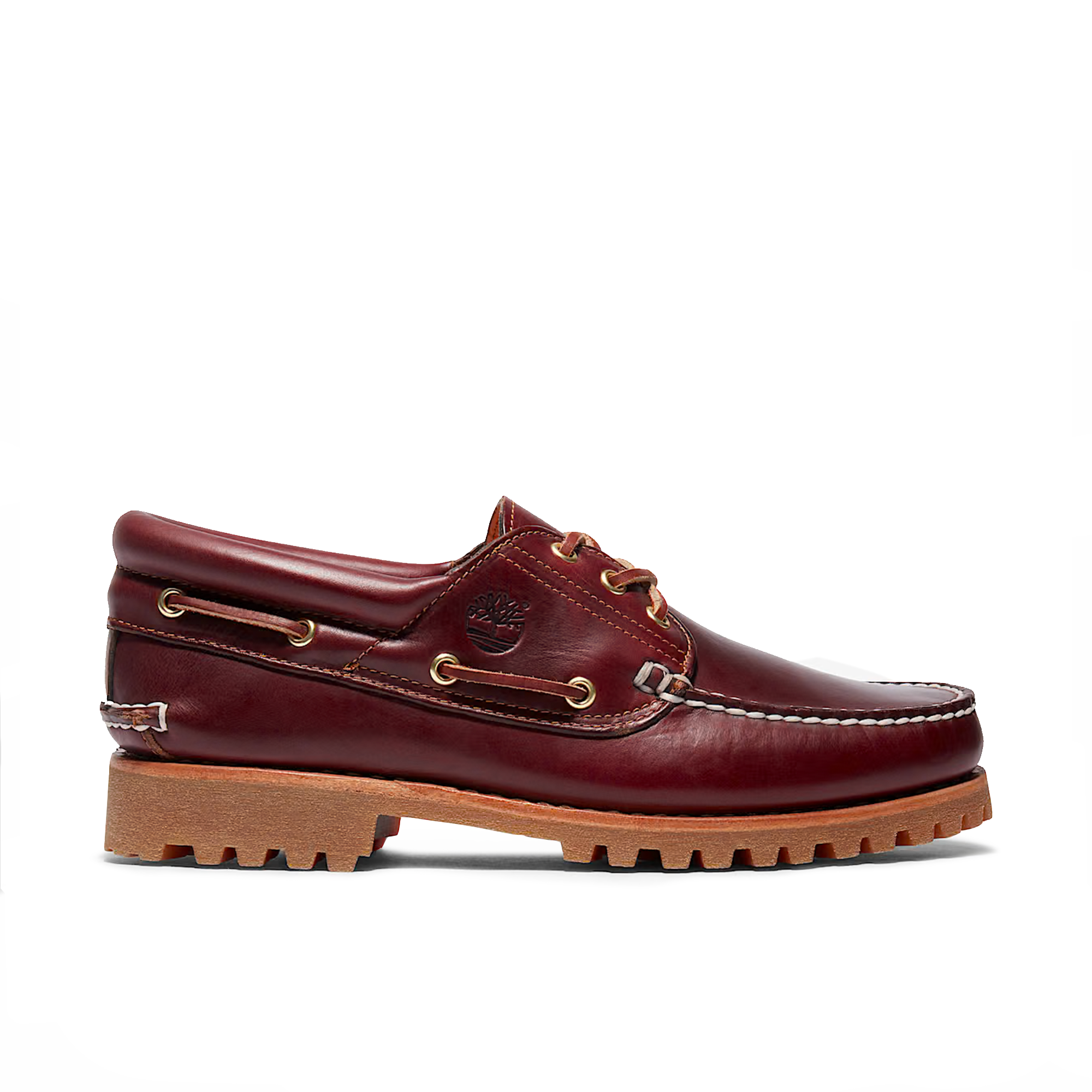 BOAT SHOE BURGUNDY