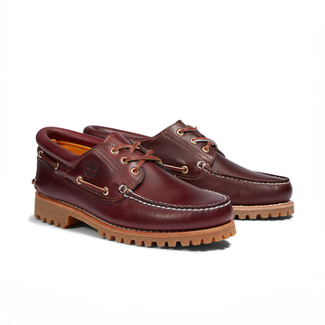 BOAT SHOE BURGUNDY